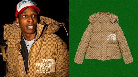 gucci the north face asap rocky|SPOTTED: ASAP Rocky Steps out in The North Face x Gucci.